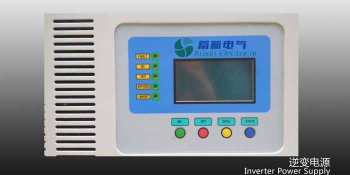 电力专用逆变电源面板操作显示细节图
