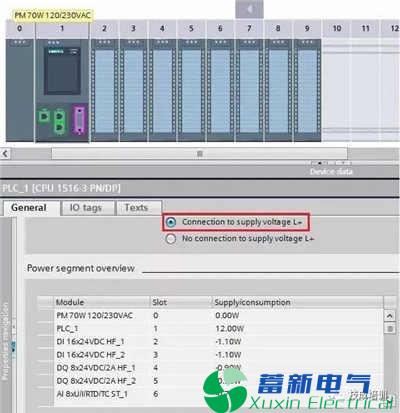 S7-1500 PLC选择不同的电源有差别吗？